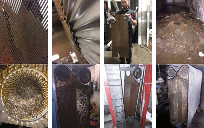 Fouled Plates Requiring Service