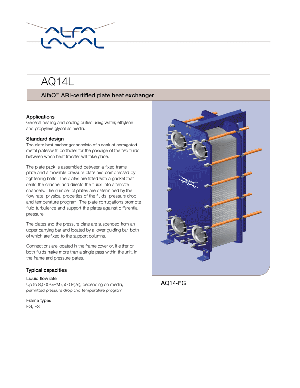 Alfa Laval AQ14L