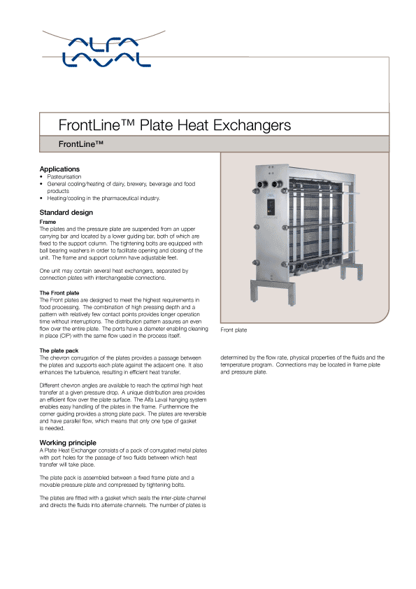 Alfa Laval FrontLine