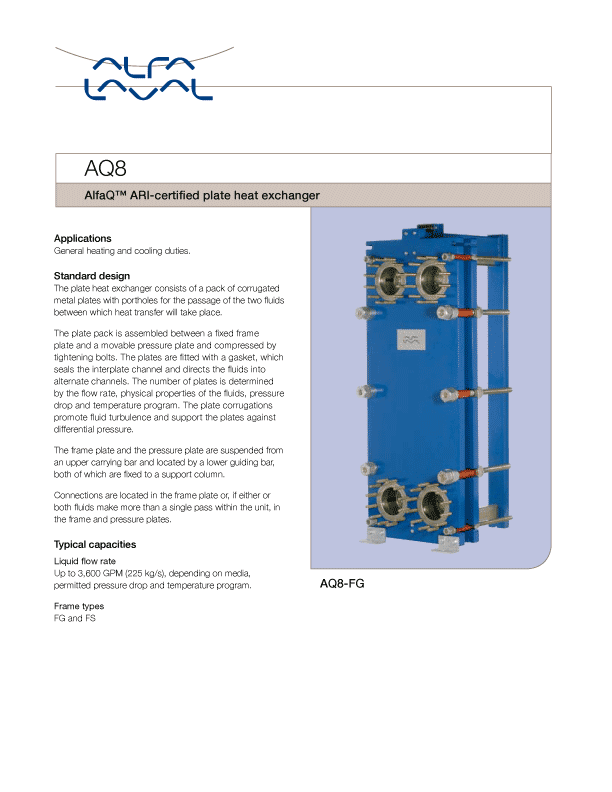 Alfa Laval AQ8