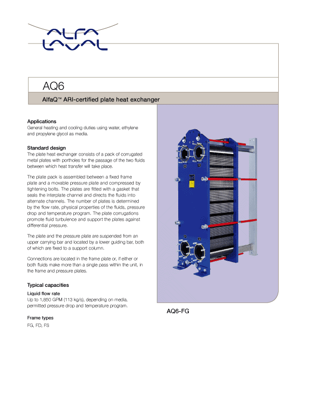 Alfa Laval AQ6