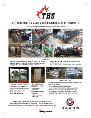 CUSTOM DESIGNED & MANUFACTURED INDUSTRIAL HEAT EXCHANGERS