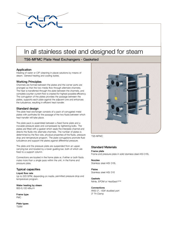 Alfa Laval TS6-M