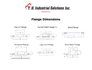 FLANGE DIMENSIONS