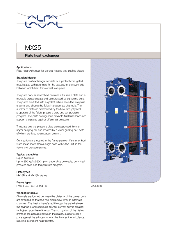 Alfa Laval MX25